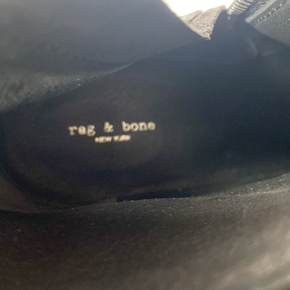 Rag & Bone Beha Pointy Toe Mix Leather and Suede Bootie - Picture 12 of 12